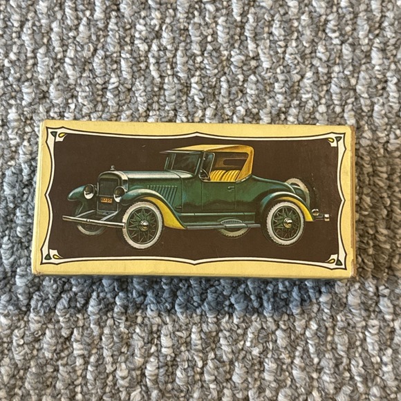 Avon Other - Avon Sterling Six II Green Car Tai Winds After Shave 7oz Vtg Bottle Box NIB